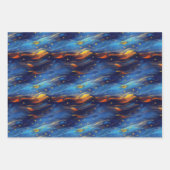 ミッドナイトスター ラッピングペーパーシート (正面3)