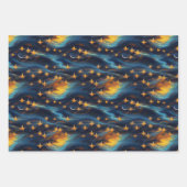 ミッドナイトスター ラッピングペーパーシート (正面)