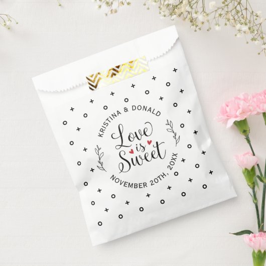 ミッドナイトスナックエレガントな結婚祝い好意バッグ フェイバーバッグ (封をした状態)