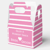 ミッドナイトスナック結婚式の引き出物ボックス フェイバーボックス (オープン)