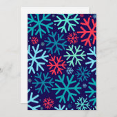 ミッドナイトスノーフォール ホリデーカード (正面/裏面)