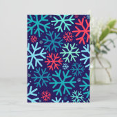 ミッドナイトスノーフォール ホリデーカード (スタンド正面)