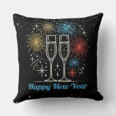 ミッドナイトスパークルお祝い クッション (裏面)