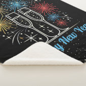 ミッドナイトスパークルお祝い シェルパブランケット (3/4)