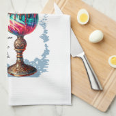 ミッドナイトスペルレシピ キッチンタオル (四つ折り)