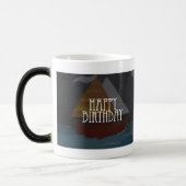 ミッドナイトセイル – 誕生日モーフィングマグ モーフィングマグカップ (左)