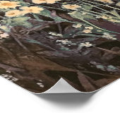 ミッドナイトダークガーデンランタンフローラ ポスター (角)