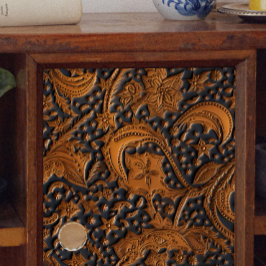 ミッドナイトデコページの工具付きレザーフラワー 薄葉紙