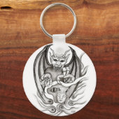 ミッドナイトドリーム – 悪魔 キーホルダー (正面)