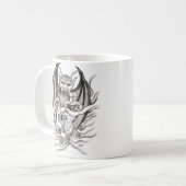 ミッドナイトドリーム – 悪魔 コーヒーマグカップ (正面左)