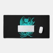 ミッドナイトドリーム – 悪魔 デスクマット (キーボード&マウス)