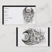 ミッドナイトドリーム – 悪魔 名刺 (正面/裏面)