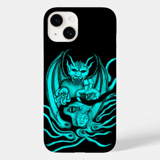 ミッドナイトドリーム – 悪魔 Case-Mate iPhoneケース (裏面)