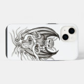 ミッドナイトドリーム – 悪魔 iPhoneケース (裏面横)