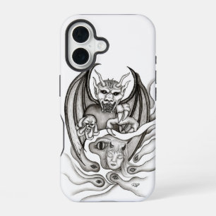 ミッドナイトドリーム – 悪魔 iPhone 16ケース