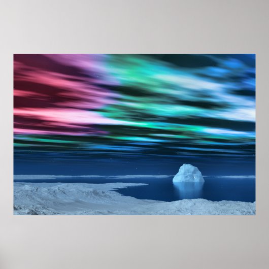 ミッドナイトドーンプリント ポスター (正面)