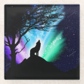 ミッドナイトハウル ガラスコースター (正面)