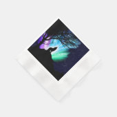 ミッドナイトハウル 縁ありカクテルナプキン (角)