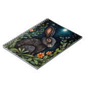 ミッドナイトハレスパイラルフォトノートブック ノートブック (左側)