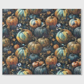 ミッドナイトハーベストラッピング紙 ラッピングペーパー (フラット)