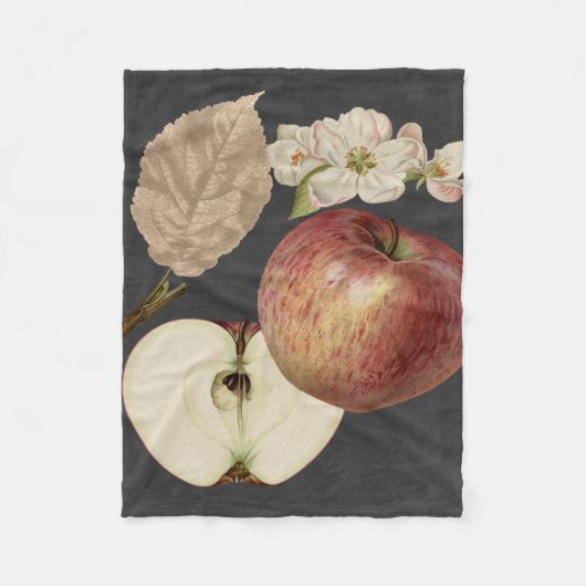 ミッドナイトハーベストII フリースブランケット (正面)