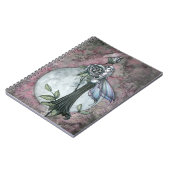 ミッドナイトバラ妖精ノート ノートブック (左側)