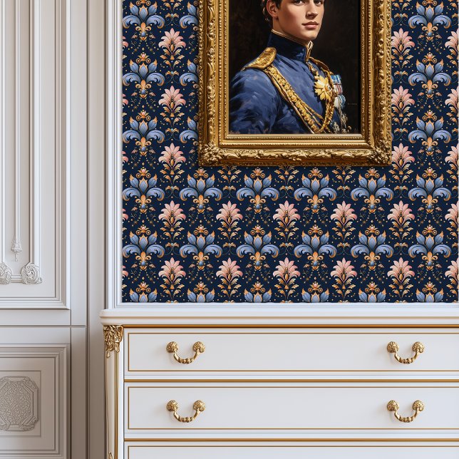 ミッドナイトバロック開花プリンセススコア 壁紙 (Midnight Baroque Bloom Princesscore Wallpaper)