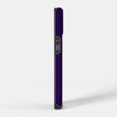 ミッドナイトパープル iPhoneケース (右側面)