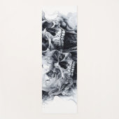 ミッドナイトファントムスカル ヨガマット (正面)