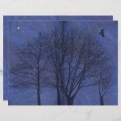 ミッドナイトフォレストのダークジャーナルページ (正面/裏面)