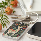 ミッドナイトフォレストクリスマスディアー キーホルダー (正面右)