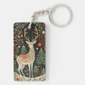 ミッドナイトフォレストクリスマスディアー キーホルダー (裏面)