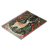 ミッドナイトフォレストクリスマスディアー ノートブック (左側)