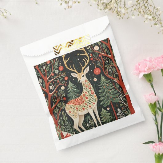 ミッドナイトフォレストクリスマスディアー フェイバーバッグ (封をした状態)