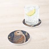 ミッドナイトフクロウ砂岩コースター コースター (側面)