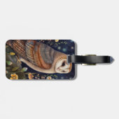 ミッドナイトフクロウ荷物タグ ラゲッジタグ (裏面横)
