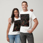 ミッドナイトフローラアクティブTシャツ Tシャツ (ユニセックス)