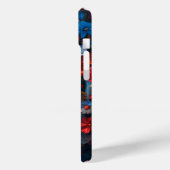 ミッドナイトフローラ平和シンボル電話ケース Case-Mate iPhoneケース (裏面 / 左)