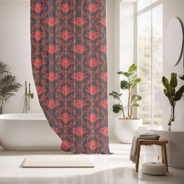 ミッドナイトフローラ融合 シャワーカーテン