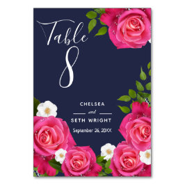 ミッドナイトブルーとピンクローズ結婚ズ – テーブル番号