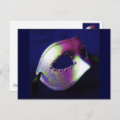 ミッドナイトブルーの仮装舞踏会 ポストカード (正面/裏面)