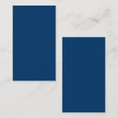 ミッドナイトブルーカスタムロイヤリティカード ロイヤリティカード (正面/裏面)