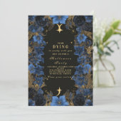 ミッドナイトブルーゴシックハロウィーンソイレ 招待状 (スタンド正面)