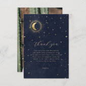 ミッドナイトブルーシテリアキンセアニェラサンキューカード サンキューカード (正面/裏面)