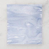 ミッドナイトブルーシナ結婚ル夜空 プレイスカード (内部開封)