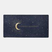 ミッドナイトブルーシニアルモノグラム デスクマット (正面)