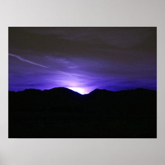 ミッドナイトブルースカイ ポスター (正面)