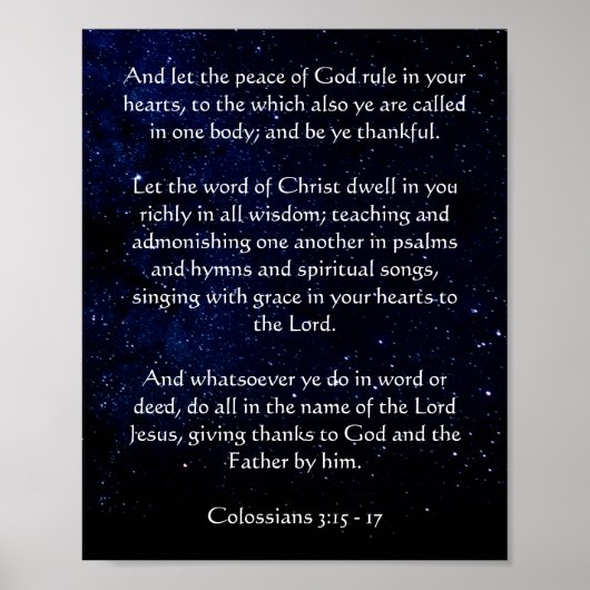 ミッドナイトブルースターリースカイカスタム文字ポスター ポスター (正面)