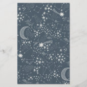 ミッドナイトブルースターリーナイトベビーシャワーの予測 (裏面)