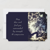 ミッドナイトブルーバーズツリーズ悔やみや弔慰死別 (正面)